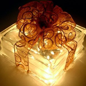 lighted glass present John is the Voice, Jesus is the Word - Augustine masonry