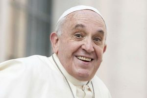 pope francis smiling Pope Francis on the Call to Holiness podcast