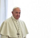 pope francis standing