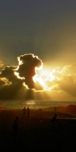 sunset on the beach Holy Thursday - Eucharist, The Body of Christ masonry