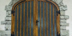 wine door white walls Ignatius of Antioch - Martyr & Apostolic Father masonry