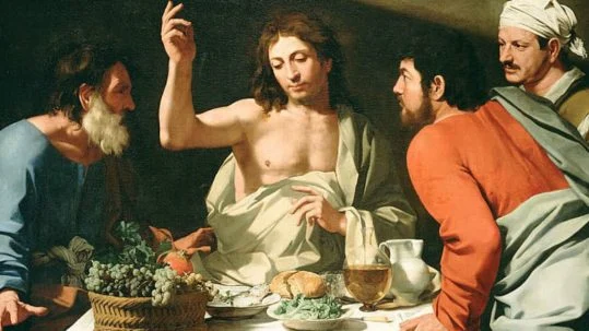 Emmaus Road Cavarozzi eucharist eucharistic people 3rd Sunday Easter A Emmaus Popolo eucaristico facebook