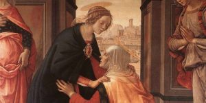 visitation ghirlandaio mary's soul rejoices magnificat evening prayer vespers God's greatness mary Elizabeth May 31 venerable bede