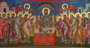 eucharist last supper icon