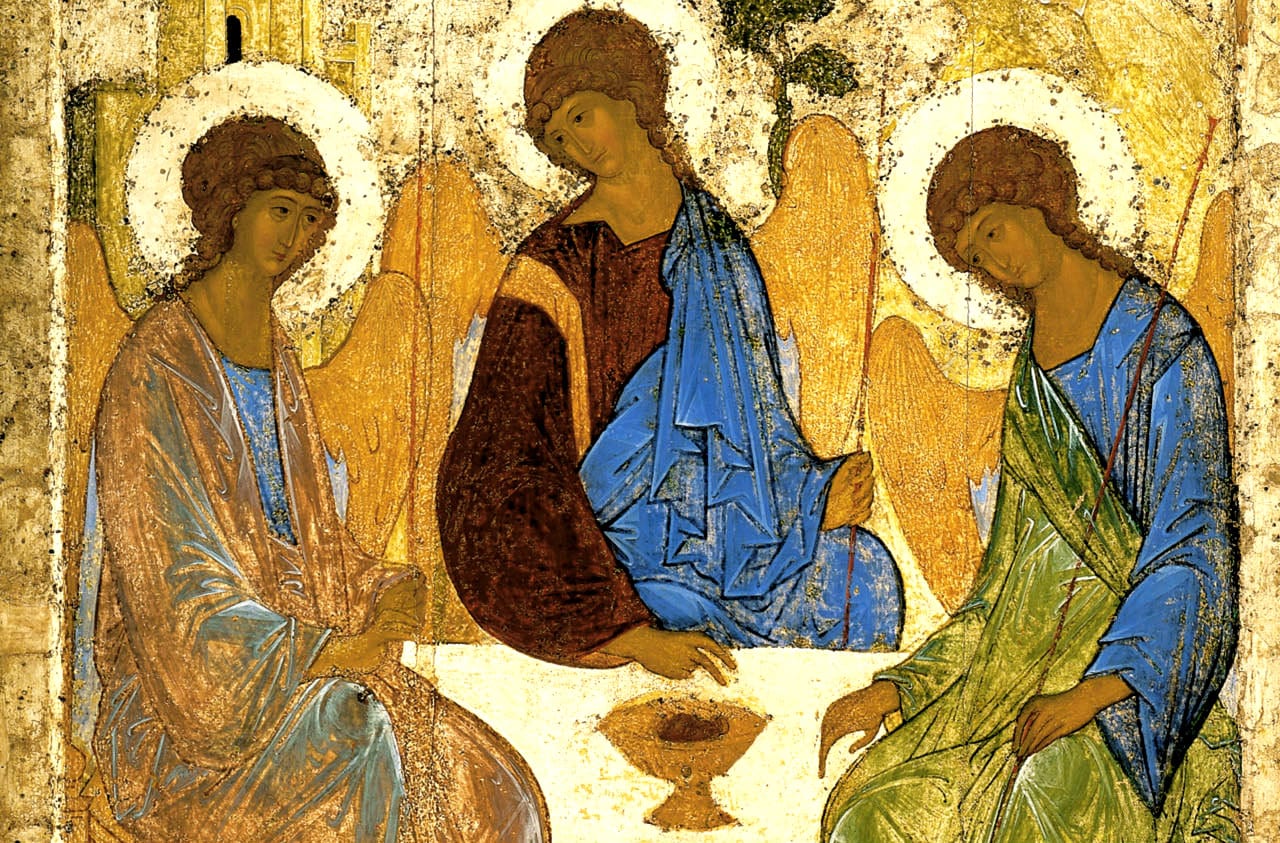 trinity icon rublev-angels-at-mamre