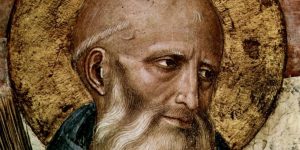 St. Benedict of Nursia patron of Europe civilization ora et labora