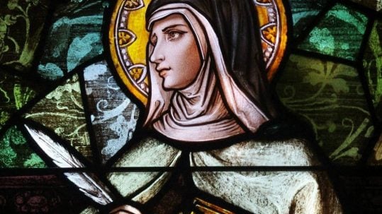 teresa avila lord's prayer thy kingdom come hallowed by thy name joy peace