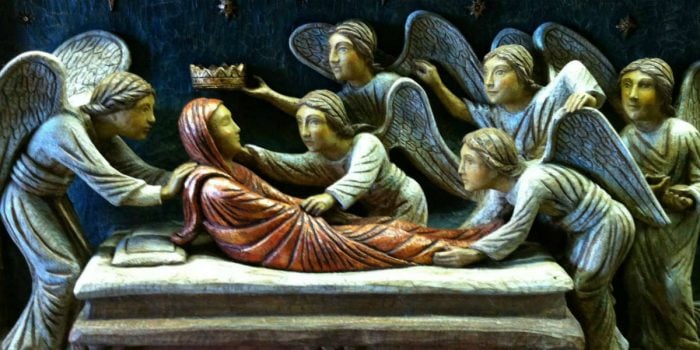 feast solemnity of assumption of virgin mary august 15 dormition facebook