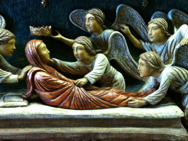 feast solemnity of assumption of virgin mary august 15 dormition facebook