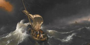 walking on water jesus storm sea of galilee peter fear not mature faith trials 19th Sunday Ordinary Time A Camminare sulle acque Gesù Pietro paura fede non matura prove 19 domenica tempo ordinario A facebook