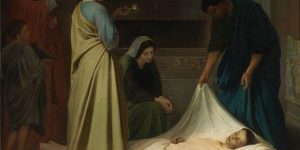 augustine st. lawrence laurence deacon martyr august 10 eucharist lord's supper mystery self-gift follow imitate Christ discipleship humility roses lilies ivy violets