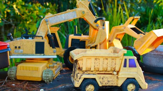 road construction equipment valleys mountains prepare the way 2nd second sunday advent B