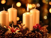 Adviento - La razón para la temporada advent wreath candles