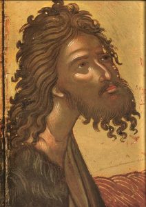 icon John Baptist Gaudete Rejoice Joy humility pride 3rd Third Sunday Advent B