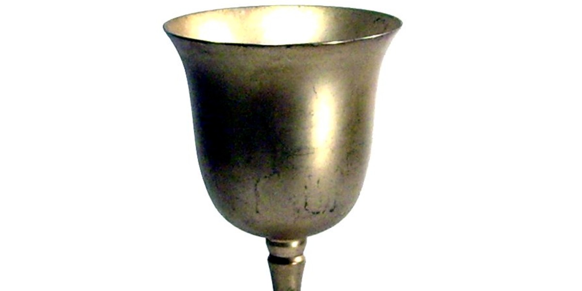 Brass Goblet Stephen Henderson public domain freeimages