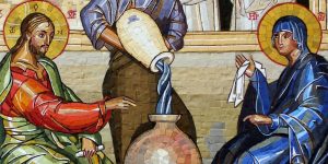 wedding feast cana water wine miracle 2nd Sunday Ordinary C sign signs transformation mary