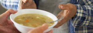 homeless chicken noodle soup dirt dirty soup kitchen food bowl