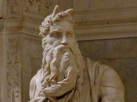 L’Epifania significa Ecco che tutti arrivano Moses by Michelangelo Buonarroti Image by Jörg Bittner Unna some rights reserved