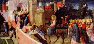 palm sunday triumphal entry Jerusalem passion cross calvary jesus christ