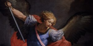 Cyprian Stanislaus April 11 sign of the cross forehead eucharist hand armor God Ephesians contest faith battle