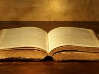 bible open on table authority early church irenaeus origen fathers cdu video