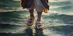 jesus walking on water Hidden Meaning of Loaves & Fishes multiplication eucharist fish 17th sunday ordinary b