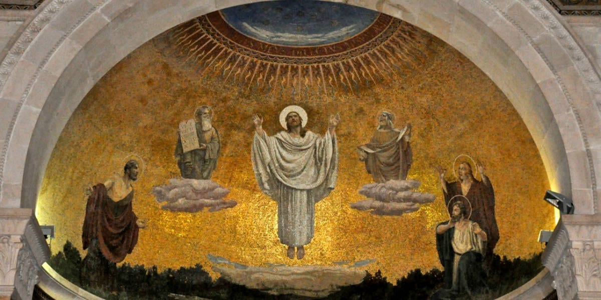 Transfiguration sacrifice isaac moriah abraham lent lenten