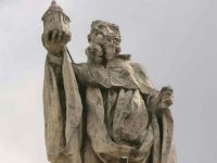 El salto de San José a la fama - Padre de la fé saint romuald statue mystic abbot peter damian