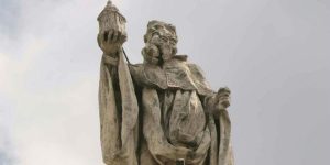 saint romuald statue mystic abbot peter damian