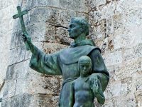 saint st. francis statue environmentalist patron environment animals