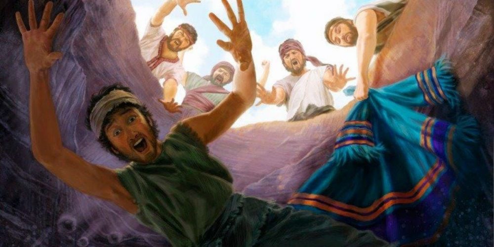 joseph's brothers toss him into pit Crossroads Initiative