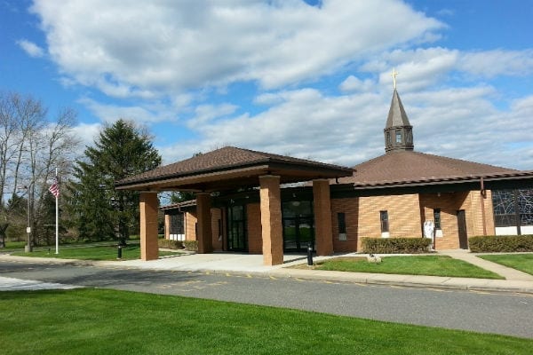 saint gabriel catholic church exterior