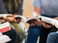 young adults studying the bible Catholic Creatives, Millennials & Hope for the Church