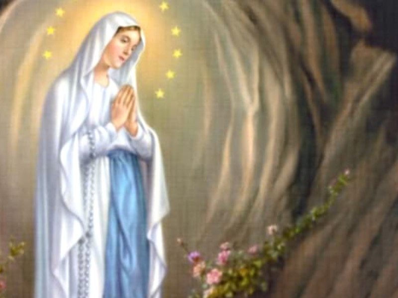 our lady of lourdes st bernadette soubirous grotto cave february 11