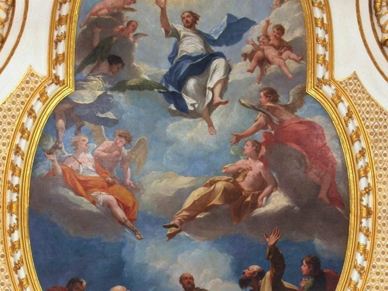 augustine heaven solemnity ascension of Christ, we ascended with him through Love ascend