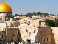 Catholic Holy Land Pilgrimage Tour Jerusalem Temple Dome of the Rock holy week thursday podcast pilgrimage