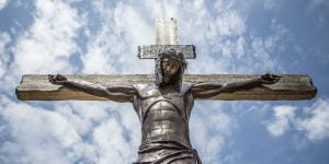 7 seven last words Jesus Christ from the cross passion lent holy week Latin english