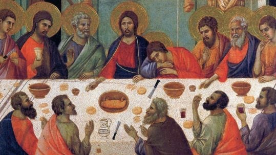 last supper corpus christi holy thursday eucharist body of christ transubstantiation transformation eat flesh drink blood John 6 jueves santo transustanciación cuerpo y sangre de cristo Transubstanciación Eucaristía corpus christi facebook