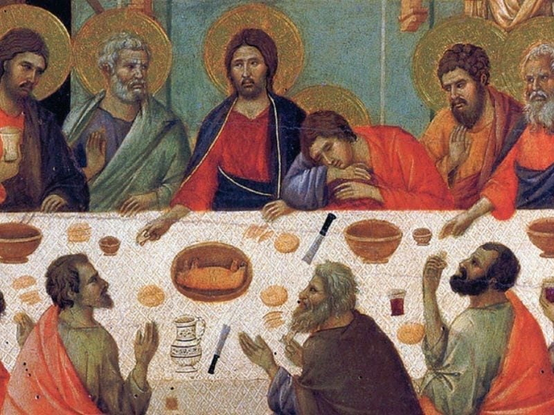 last supper corpus christi holy thursday eucharist body of christ transubstantiation transformation eat flesh drink blood John 6 jueves santo transustanciación cuerpo y sangre de cristo Transubstanciación Eucaristía corpus christi facebook