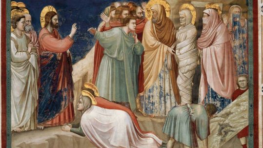 John 11 raising lazarus jesus resuscitation resurrection death life bethany 5th fifth sunday lent C quinta domenica di quaresima giovanni 11 rianimazione di Lazzaro resurrezione morte vita Gesù Resurrección de Lázaro, muerte vida Juan 11 cuaresma facebook