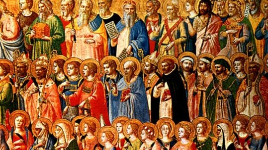 all saints day heaven november 1 holiness sanctity love saint fra angelico todos los santos amor santidad