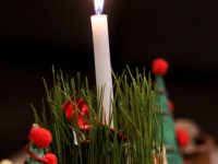 Adviento - La razón para la temporada candle wreathe advent reason season prepare preparing coming first 1st sunday