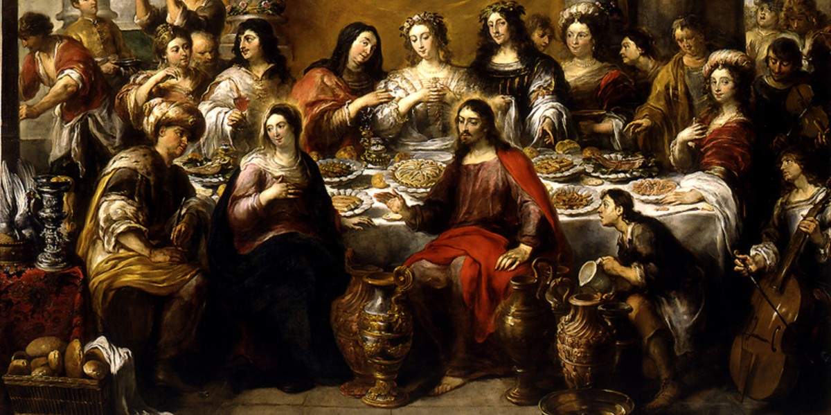 wedding feast cana transformation miracle jesus water wine