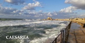 Caesarea maritima holy land catholic pilgrimage tour 2021