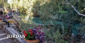Yardenit baptismal site on the jordan river holy land catholic pilgrimage tour 2021