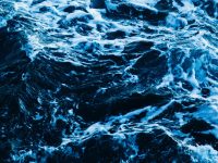 Ocean Waves, blue, water, 1200x600