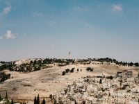 mount of olives Bethany podcast facebook lazarus