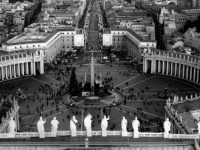 the vatican rooftops monochrome Kim Werker freeimages