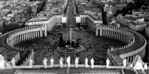 the vatican rooftops monochrome Kim Werker freeimages