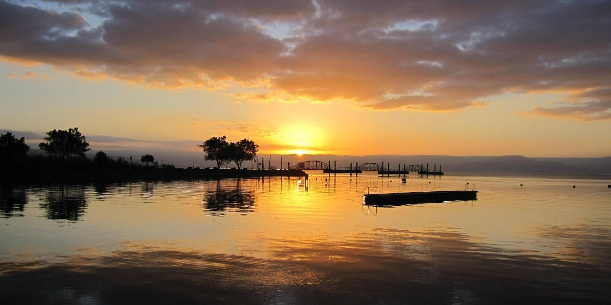 Crossing Sea of Galilee